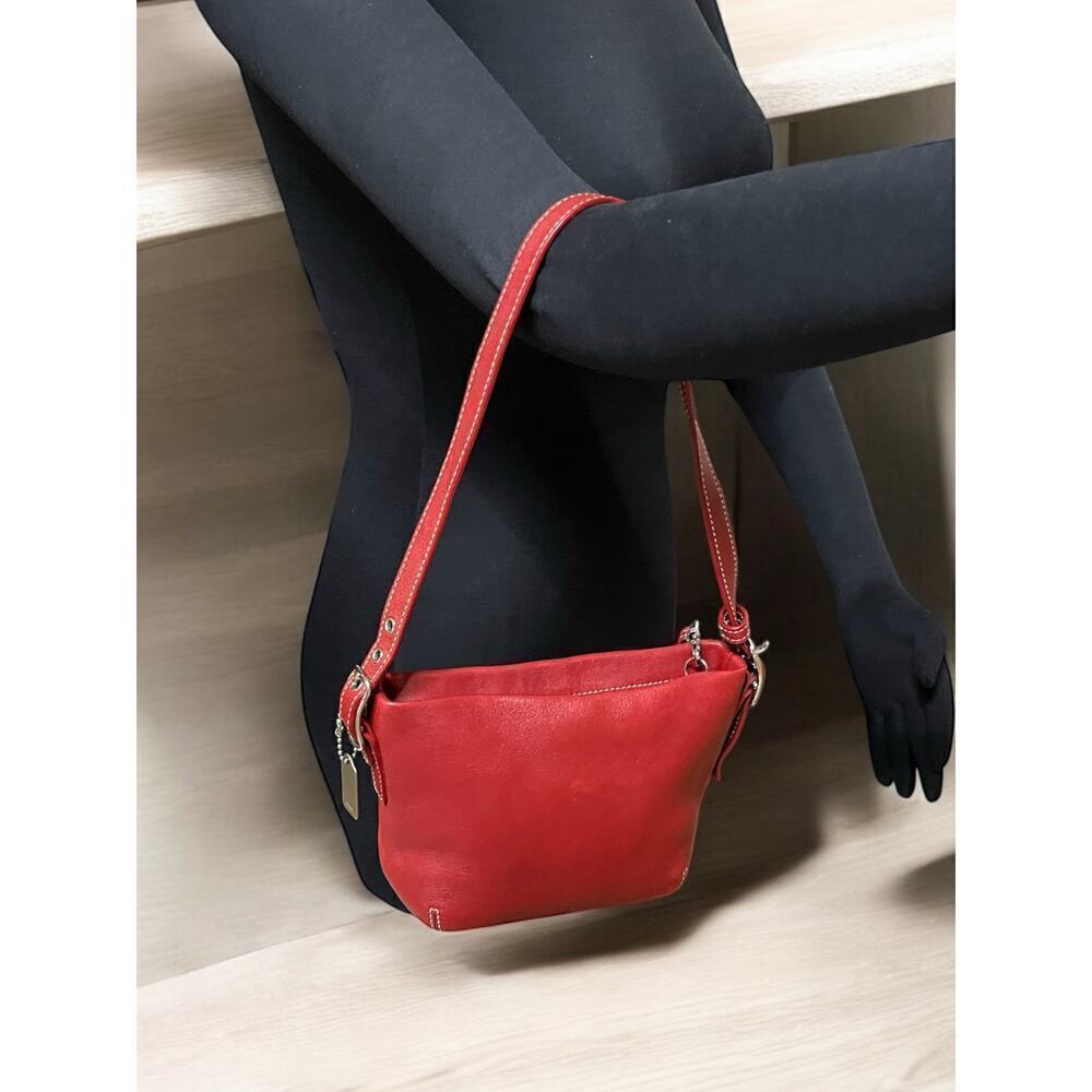 Y2K Coach Leather Demi Bag - Picture 7 of 12